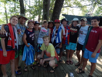 braden hances boys on dining hall deck